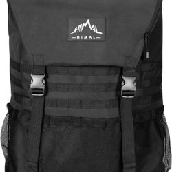 Himal Outdoors Spare Tire Trash Bag,High Quality Spare Tire Storage Bag,SUV Trunk Organizer for Outdoor Off-Road Recovery Gear,Black   