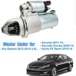 Starter Motor for Kia Optima? Hyundai , Sorento, Santa FR