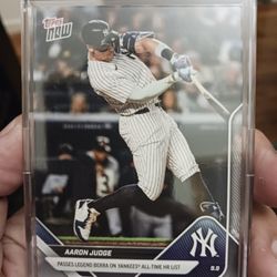Topps Now Aaron Judge 