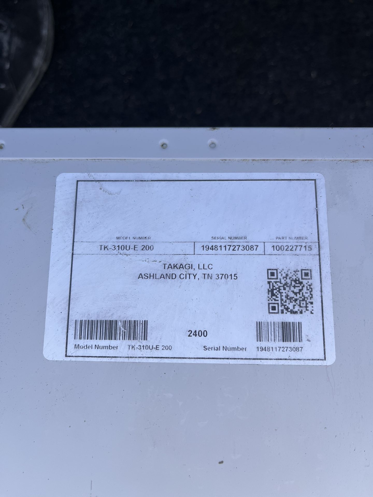 Takagi Water Heater 310U-E for Sale in Los Angeles, CA - OfferUp
