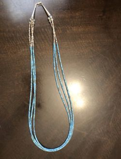 Turquoise Necklace (Real Turquoise)