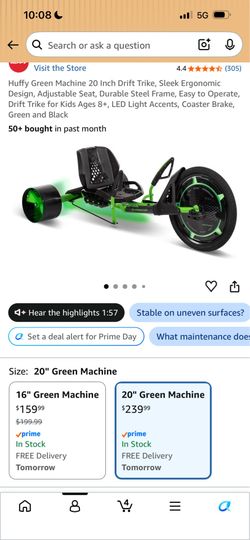 Green bike
