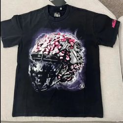 He’ll Star Football Helmet T Shirt 