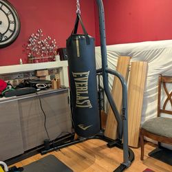 Everlast Single Heavy Bag Stand Station with 100 lb. Heavy Bag