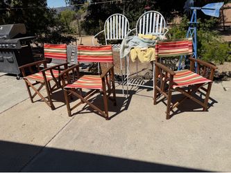 Outside chairs