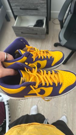 Nike Dunk high Yellow Purple Sneakers 11.5 men