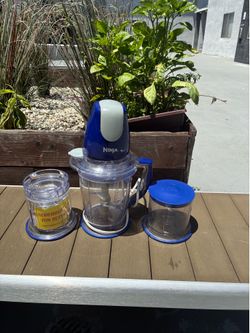 Ninja Master Prep Professional blender and food processor set.