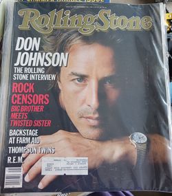 ROLLING STONE MAGAZINES IN PROTECTIVE COVERS $10 EACH *READ THE DESCRIPTION & SEE PICS FOR INFO* #7