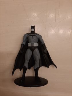 Batman black and white figure