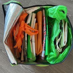 Lots And Lots Of Reusable Cloth Bags.