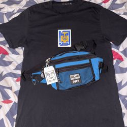OBEY T-Shirt And Body Bag Bnew