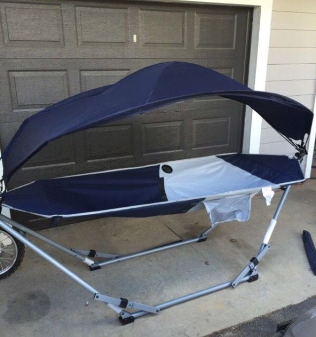 Northwest Territory 2-Position Portable Sunshade Hammock