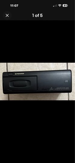 Vintage PIONEER CDX-FM121 Disk Multi-CD Disk Changer Car w/ CD Magazine Japan