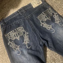 SOUTHPOLE PREMUIM EMBROIDERED JEANS
