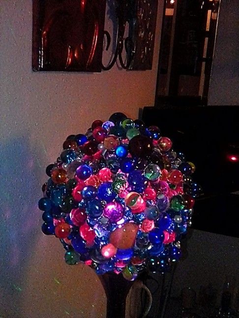 Marble Glass Globe Very Pretty