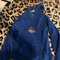 Mens Columbia Boise State Jacket-large Blue/orange 