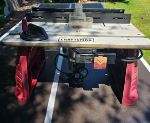 Craftsman router table