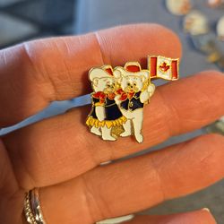 Calgary Olympics 88 Bear Pin