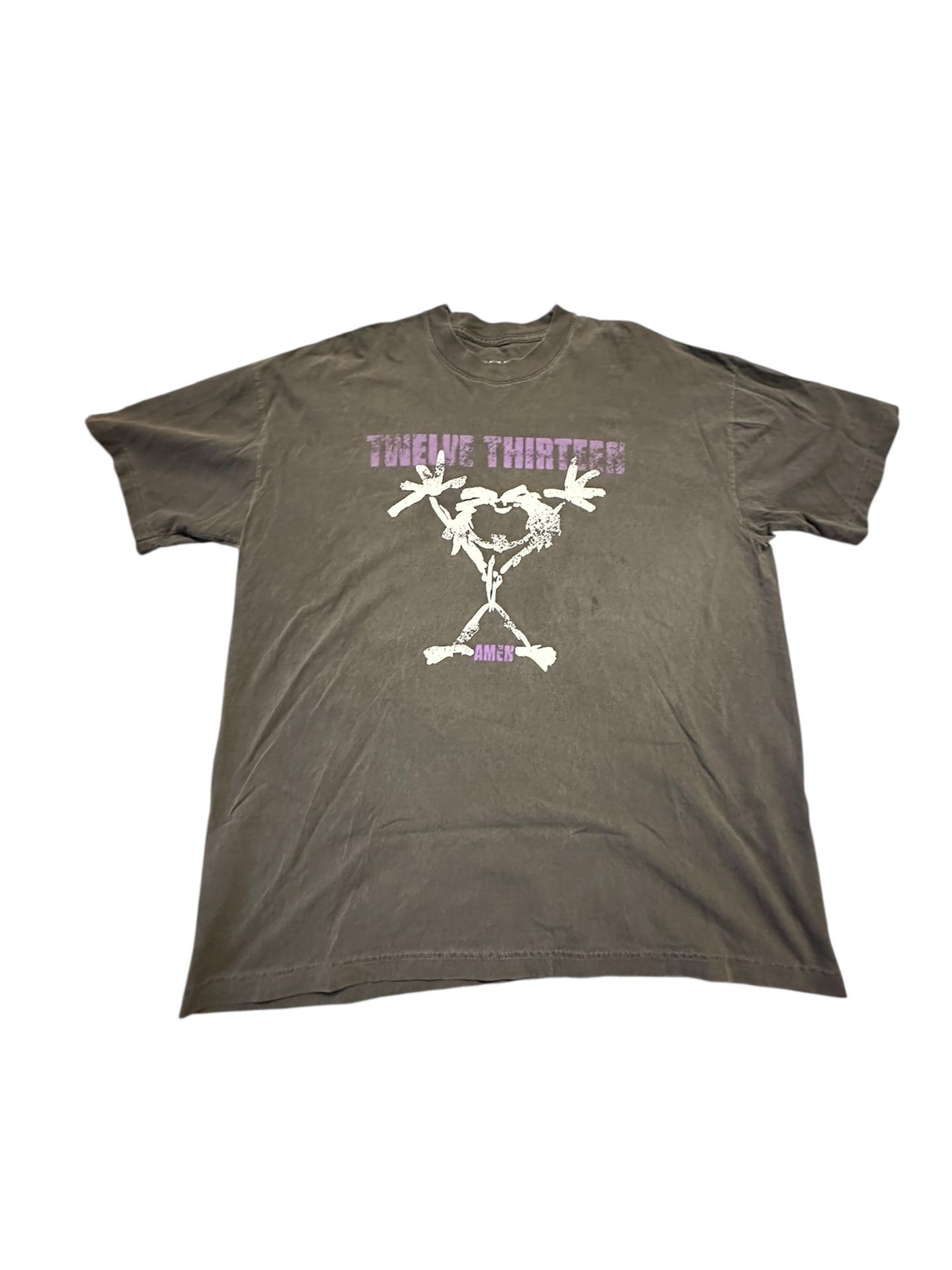 1213 ‘Pearl Jam’ T-shirt Faded Black