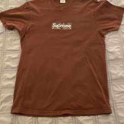 Supreme Bandana Box Logo Brown Size Large