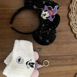 Disney Ears and Keychain 