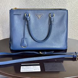 Prada Lux Galleria Saffiano Medium Tote Bag w/ Authenticity Card