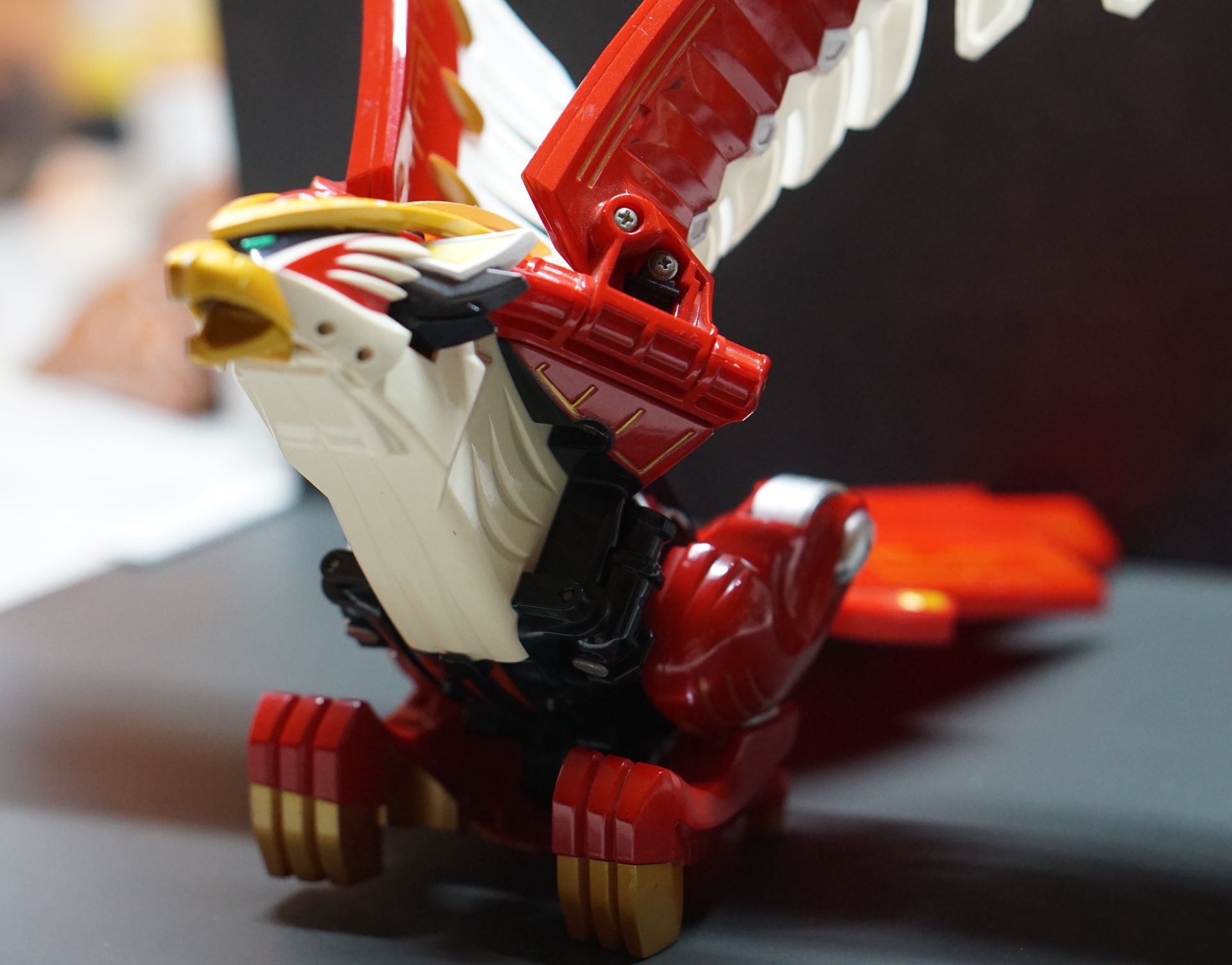 Bandai Power Rangers Wild Force Gaoranger DX Gao Falcon Megazord Power Animal