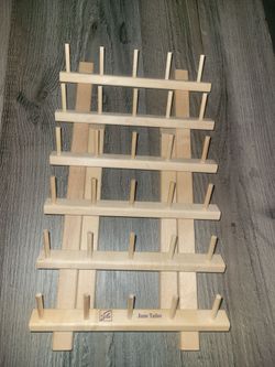 June Tailor wooden thread rack