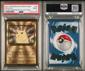 2021 POKEMON TCG CELEBRATIONS PIKACHU 58/102 PROMO FOIL ENGLISH PSA 9