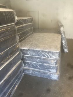 Twin Mattress And Box Spring New In Plastic Free Delivery In Atlanta 