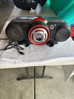 sony CFd-G500 radio boom box