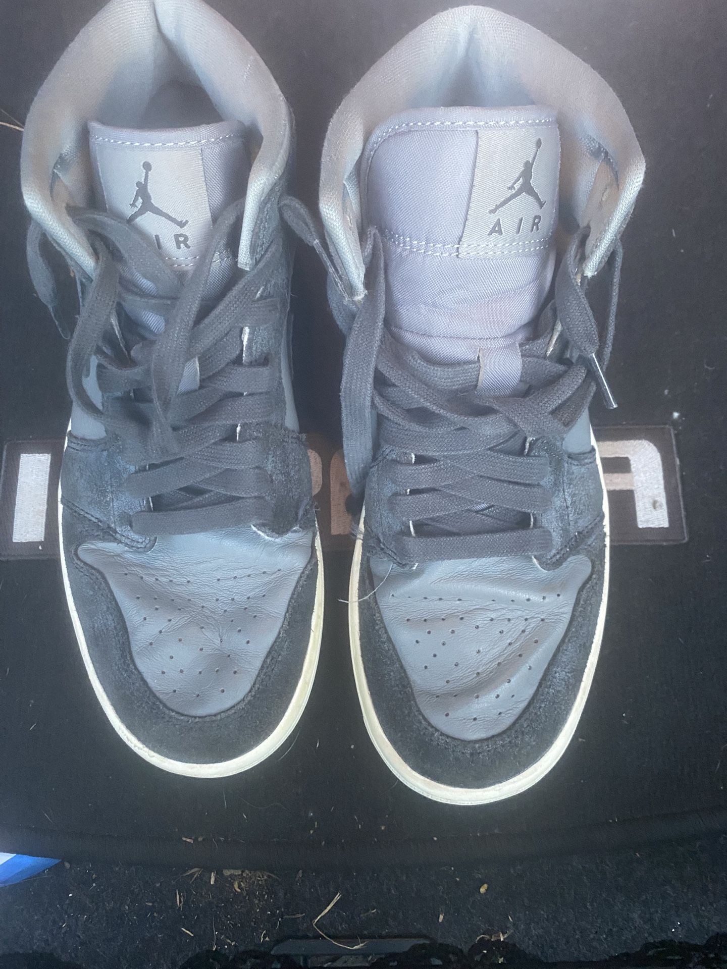 Grey Jordans