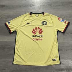 2015-2016 Club America Nike Home Mens Soccer Jersey