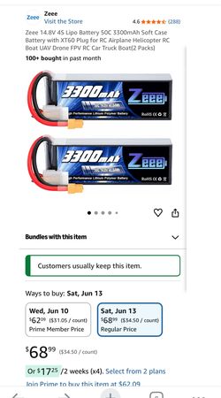 Lipo Battery 🔋 for RC cars planes boats