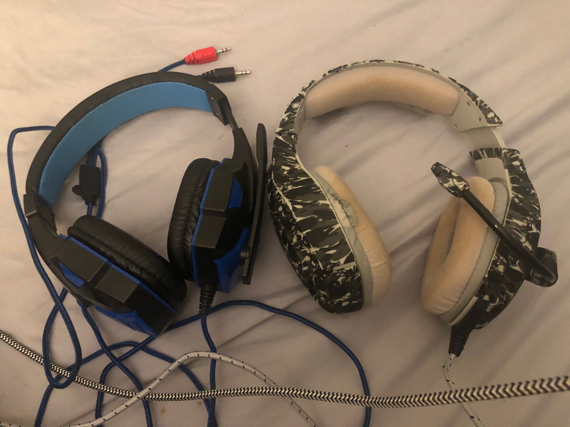 2 Gaming Headsets – Onikuma + IQ Sound – $30 for Both or $15 Each