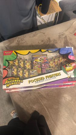 Pokémon Mega Evolution Ascended Heroes Focused Fighters Premium Collection