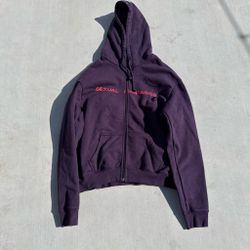 Vetements sexual fantasies zip up