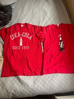 Coca-Cola Graphic T-Shirts Bundle of 2