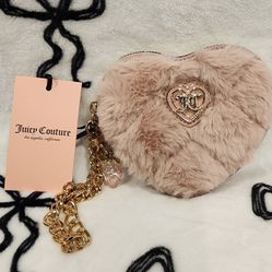 Juicy Couture blush handbag wallet