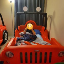  Twin Jeep Bed Without a mattress 