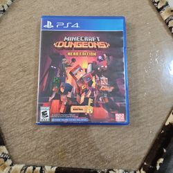 Minecraft Dungeons Hero Editon For PS4