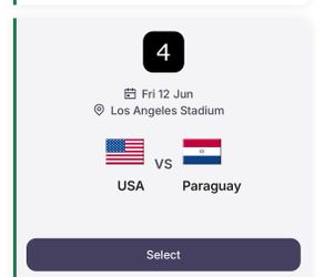 World cup tickets