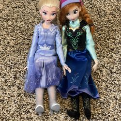Elsa & Ana Dolls 