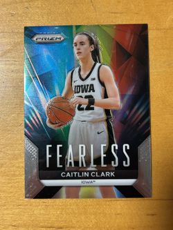 Caitlin Clark - Caitlin Clark Collection Box Fearless Insert Card