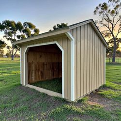 🐴🏡 Protect Your Animals in Style with This Shed Gal 10x12 Run-In Shelter ! 🏡