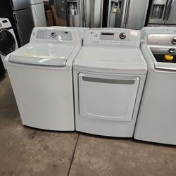 Kenmore LG Extra Large Capacity Washer And Dryer Set 
