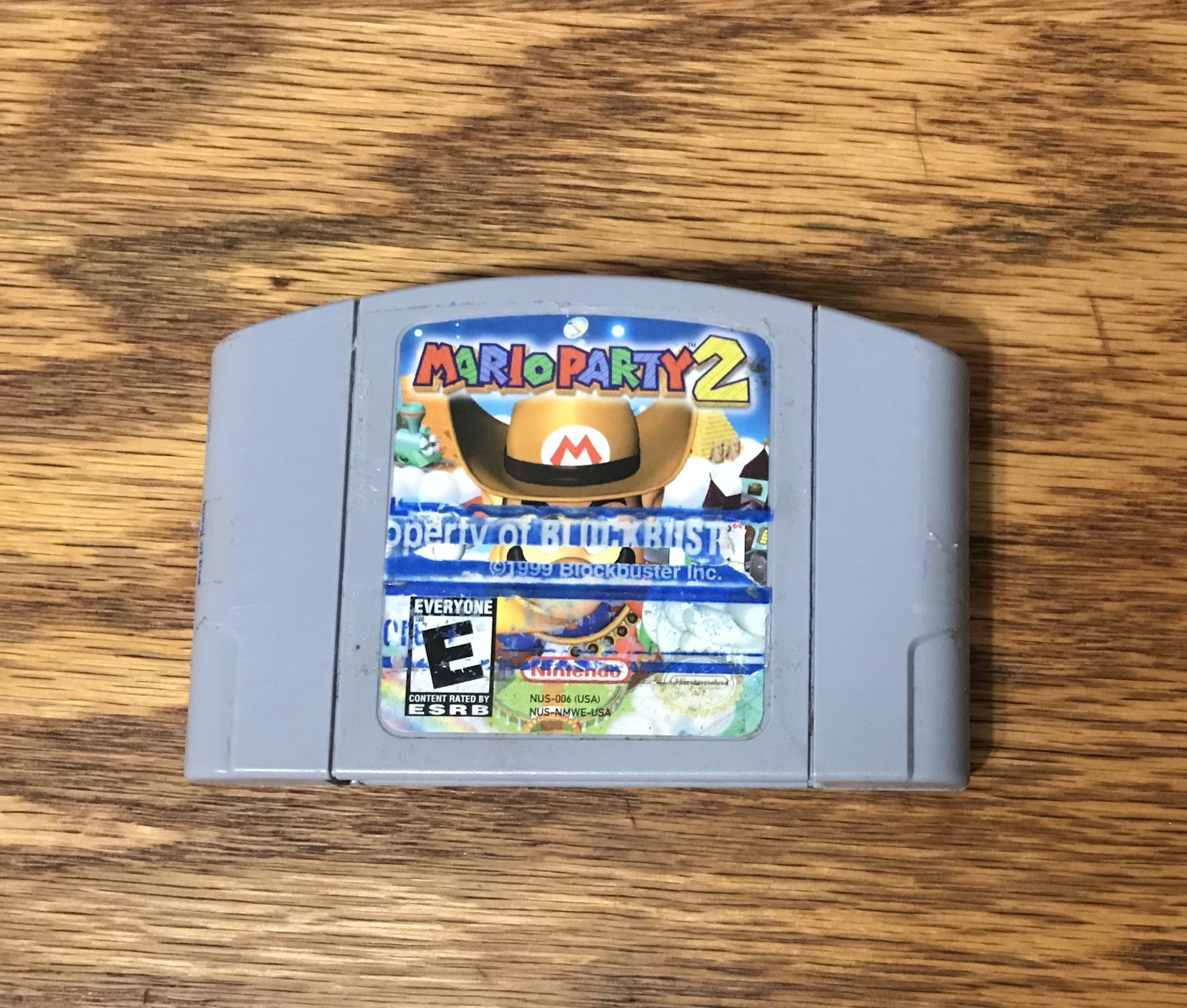 Mario Party 2 for Nintendo 64 video game console system n64 cartridge super bros brothers