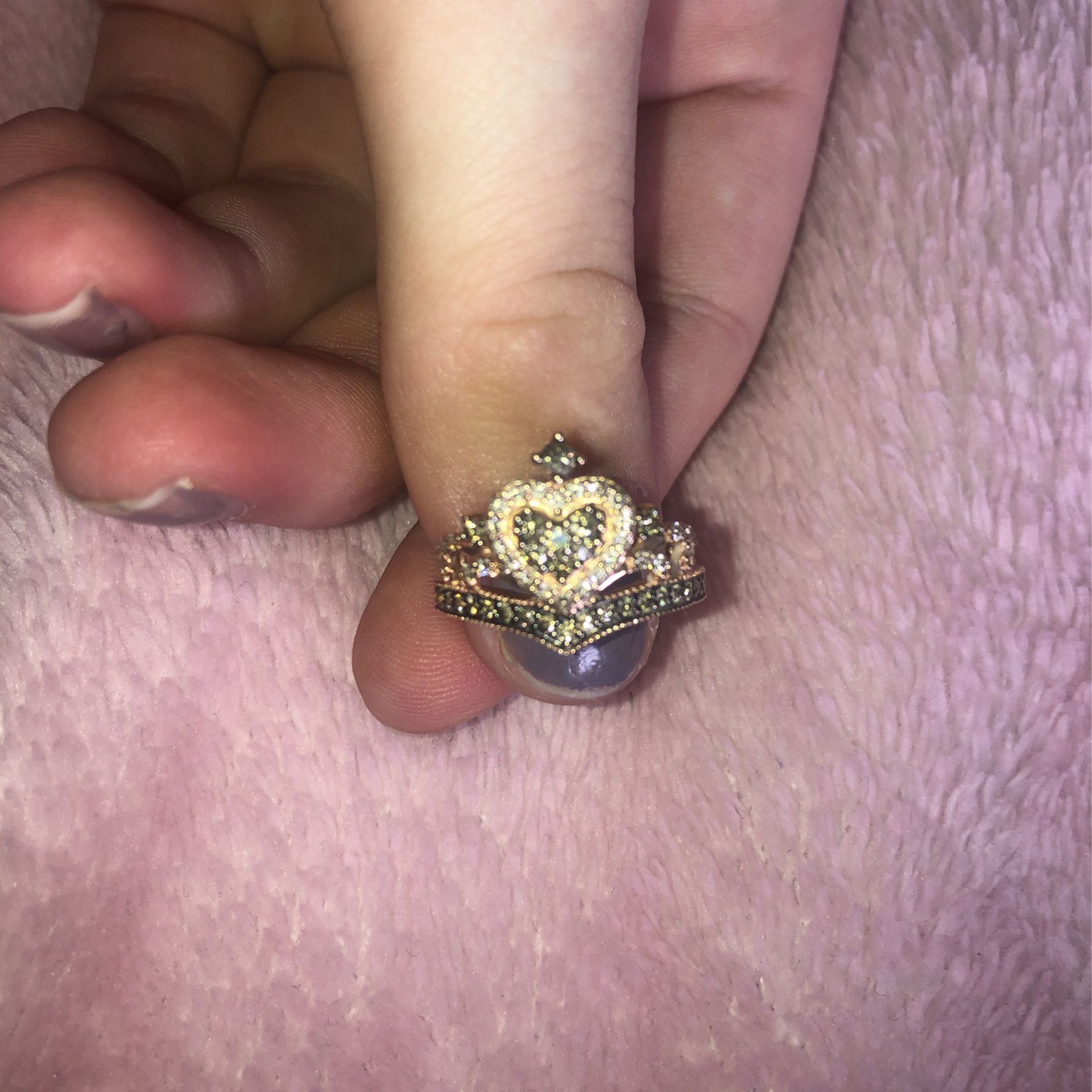 Chocolate Diamond  Lev Engagement Ring ( Kay Jeweler’s)