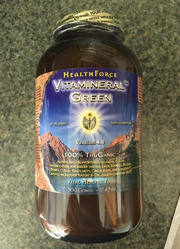 Healthforce Nutritionals Vitamineral Green Powder 500 G For Sale In Oceanside Ca Offerup