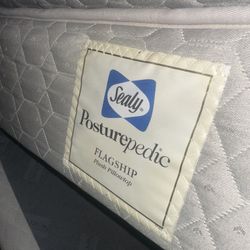 Posturepedic Queen Size Mattress And Box Spring Set